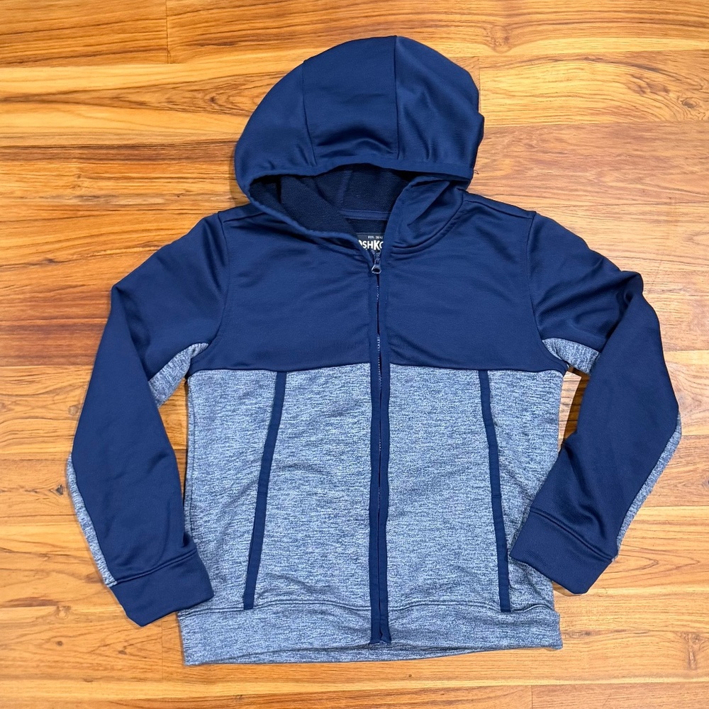 Kids Osh Kosh B’gosh Hooded Track Jacket Size 10